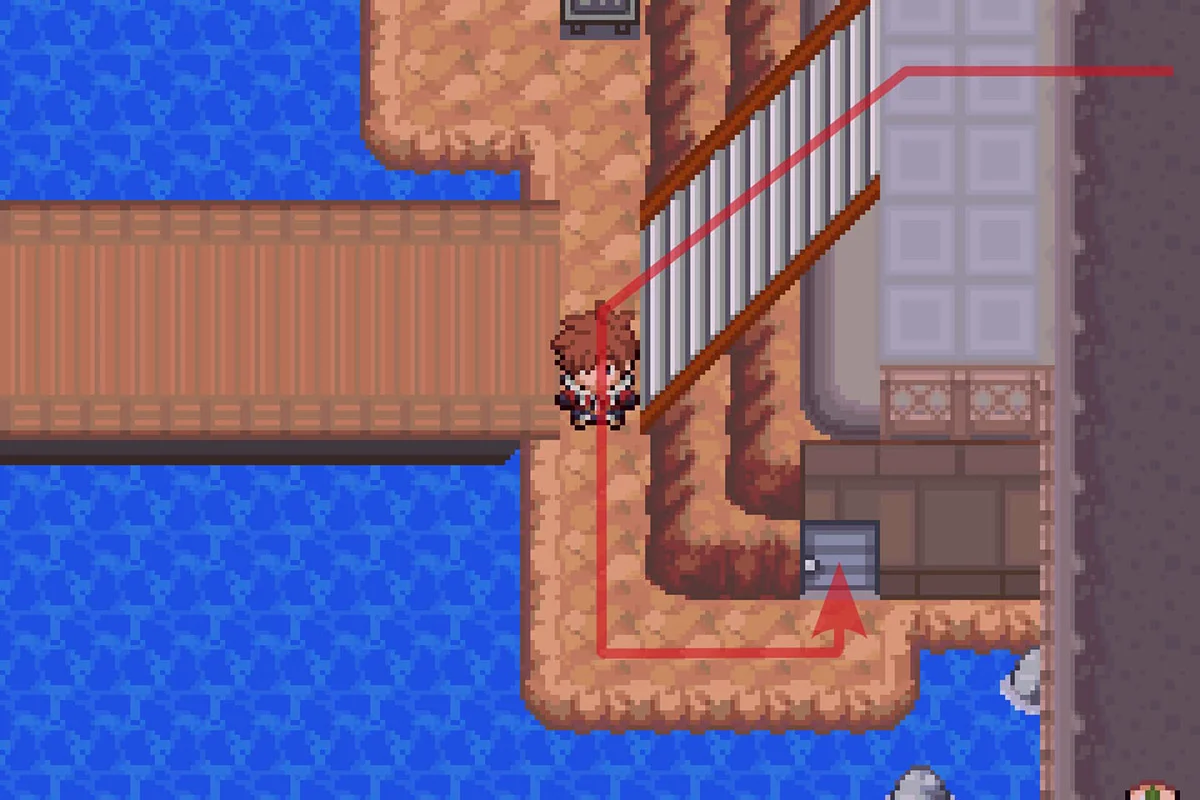 Entering the Antisis City Sewers. / Pokémon Unbound