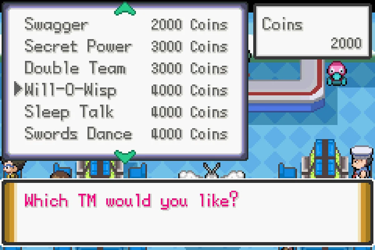 4,000 코인으로 도깨비불 구매. / Pokémon Unbound