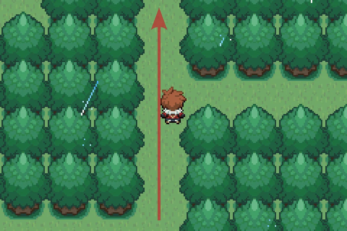 Continuing North instead of going East. / Pokémon Unbound