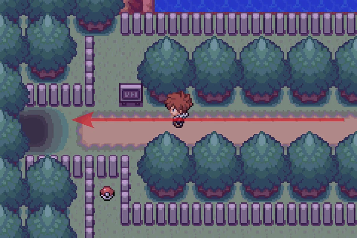 그림 숲 진입 / 포켓몬 언바운드