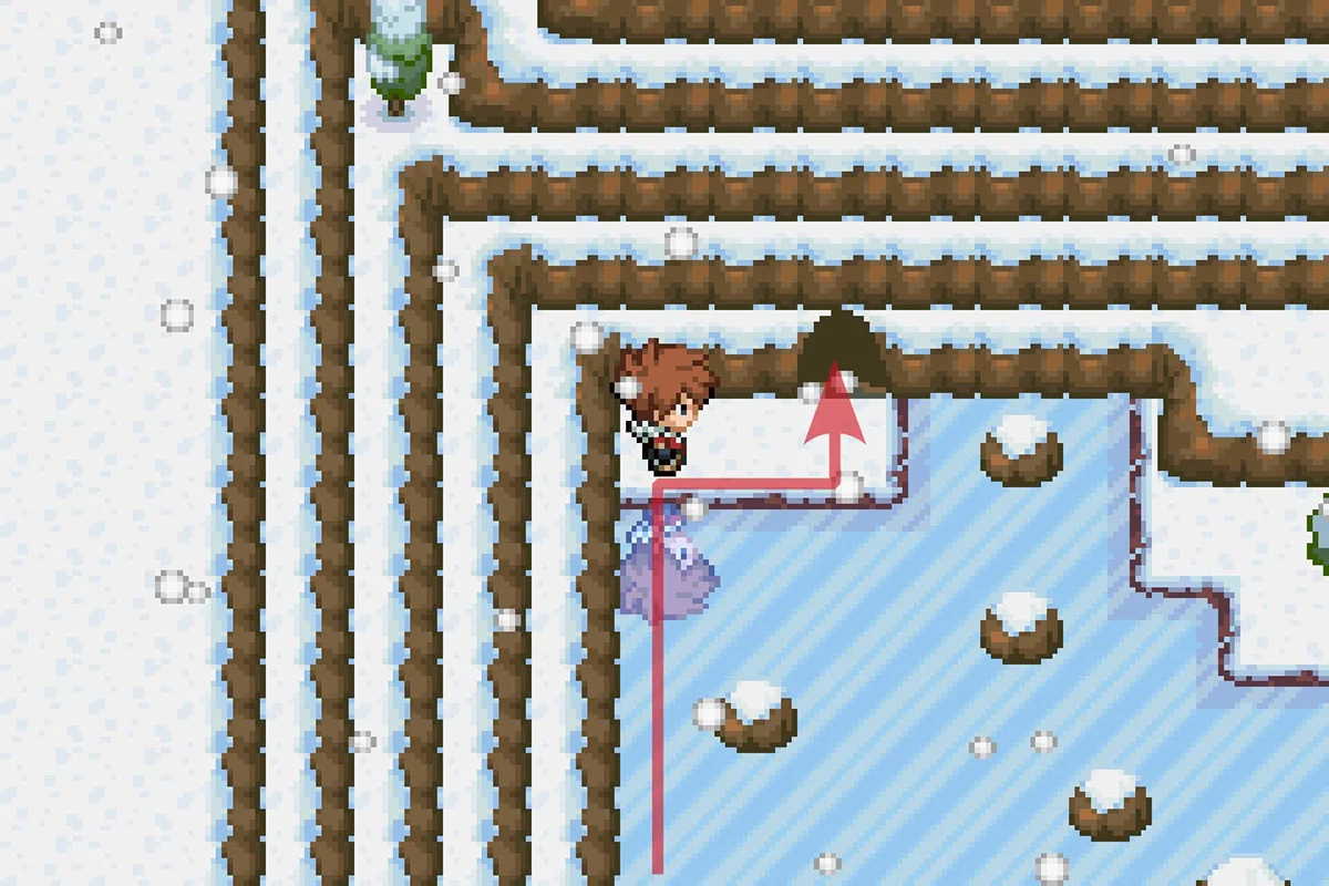 그림자단 기지로 들어가는 모습. / Pokémon Unbound