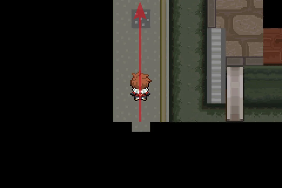 Following the path North. / Pokémon Unbound