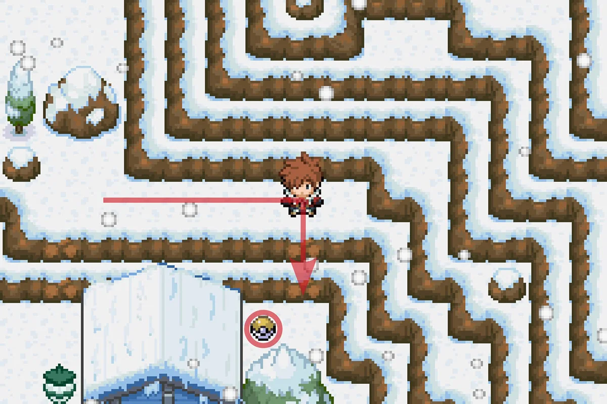 기술머신 얼음숨결. / Pokémon Unbound