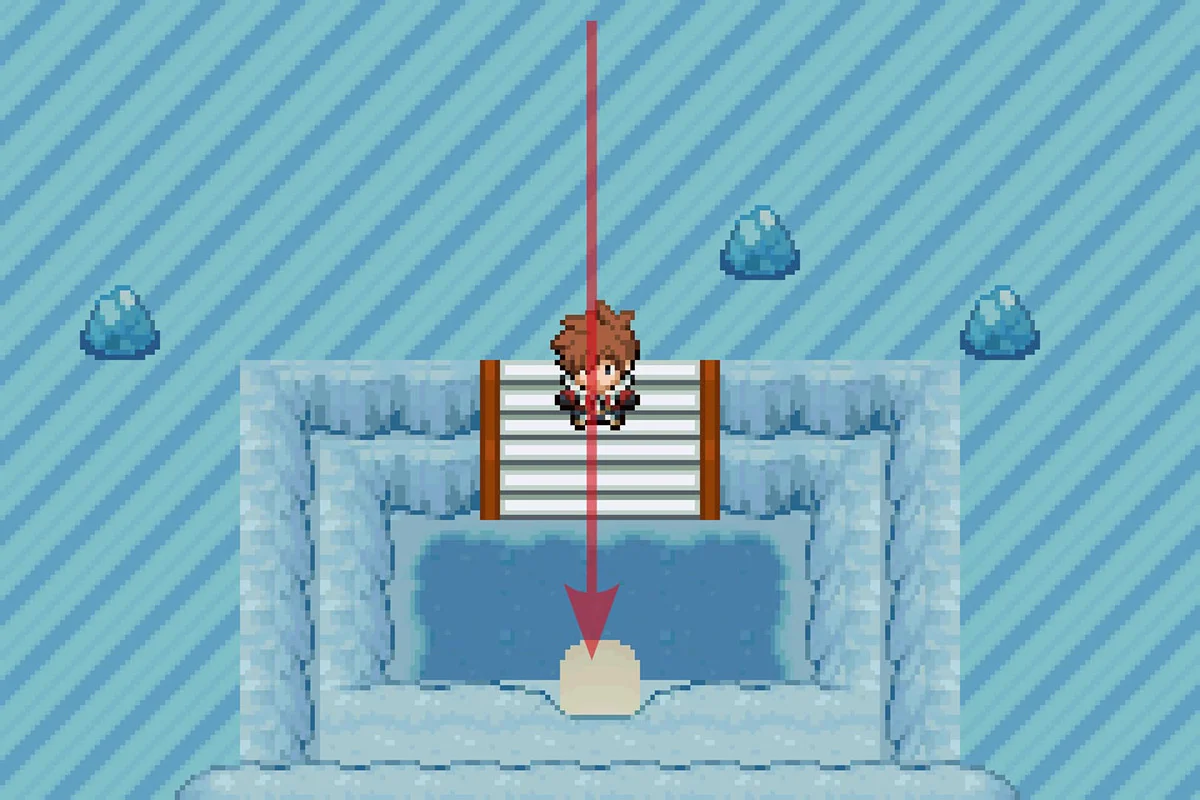 Exiting the area. / Pokémon Unbound