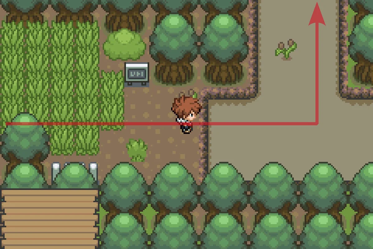 Following the water North. / Pokémon Unbound