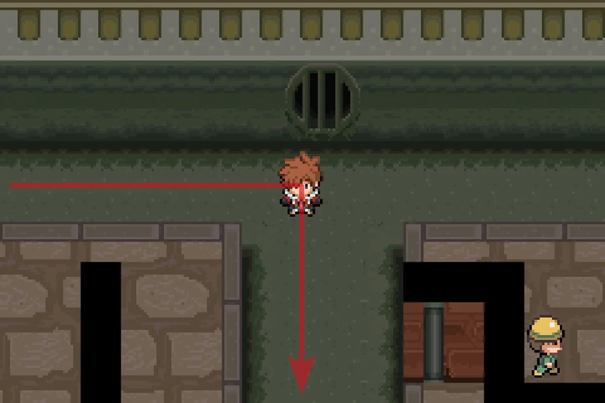 Taking the first turn South. / Pokémon Unbound