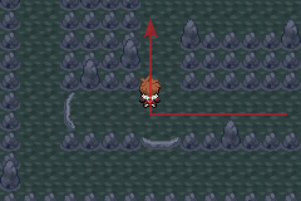 Taking the path North. / Pokémon Unbound