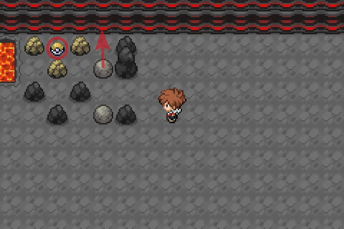 바위 퍼즐을 풀고 스텔스록 획득 / 포켓몬 언바운드