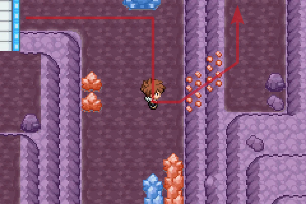 벽을 오르고 길 따라가기 / 포켓몬 언바운드