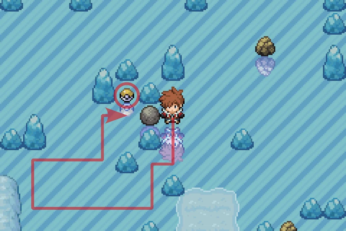 Getting the TM for Blizzard. / Pokémon Unbound