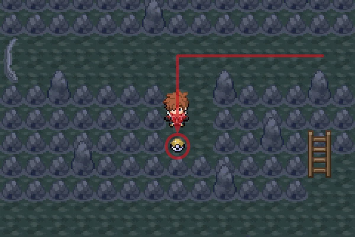 Finding the TM for Dragon Tail. / Pokémon Unbound