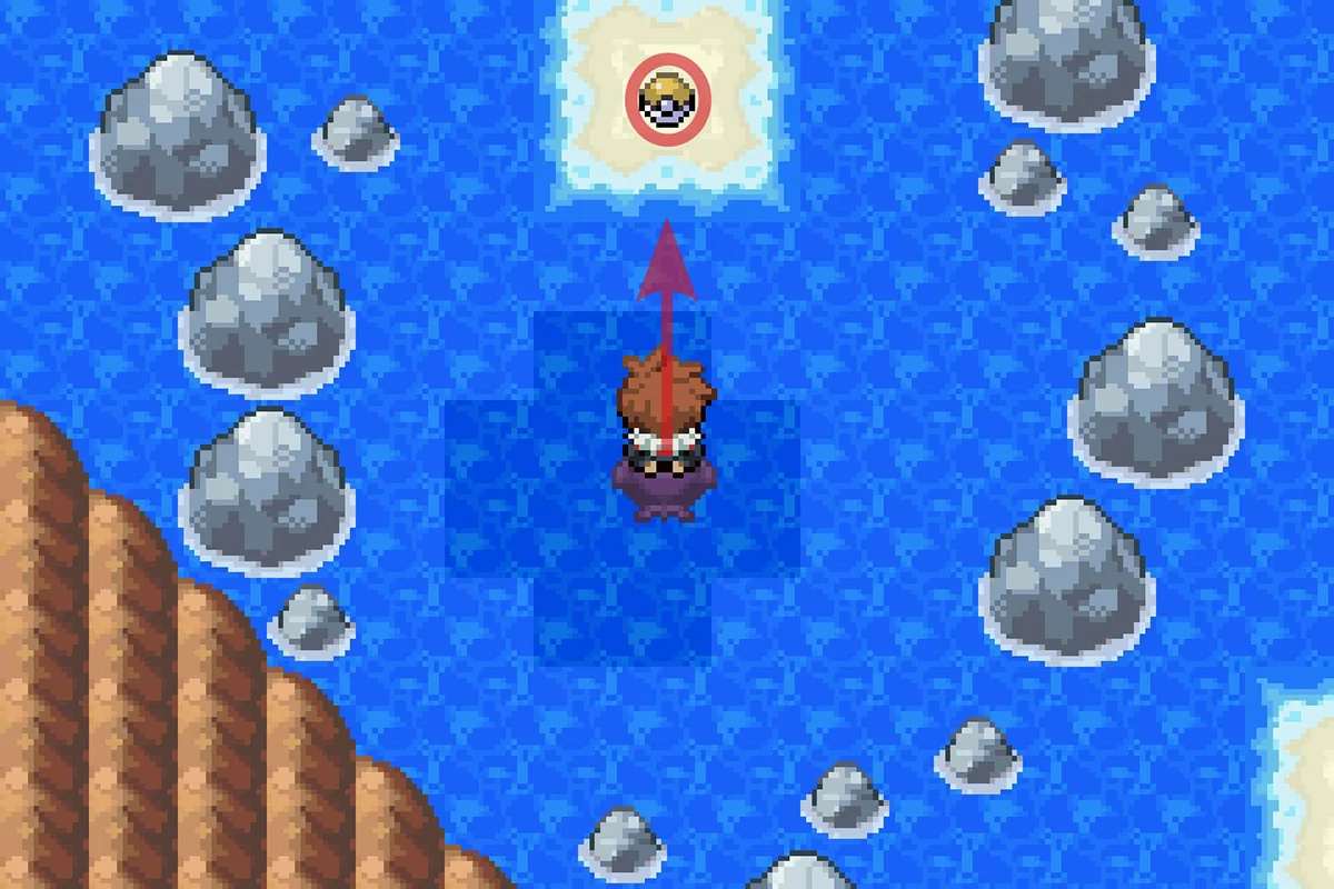 내던지기 기술머신을 획득하는 모습. / Pokémon Unbound