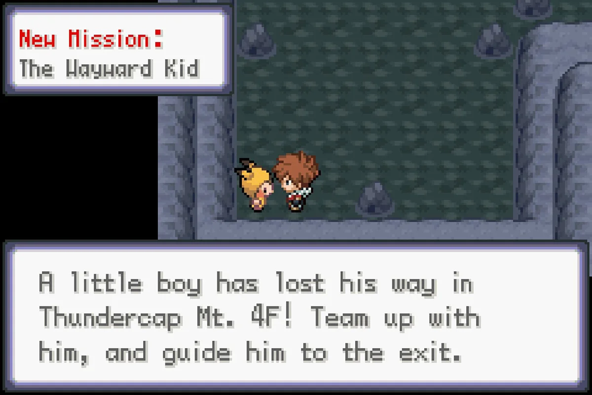 제멋대로인 아이 미션 시작 / 포켓몬 언바운드