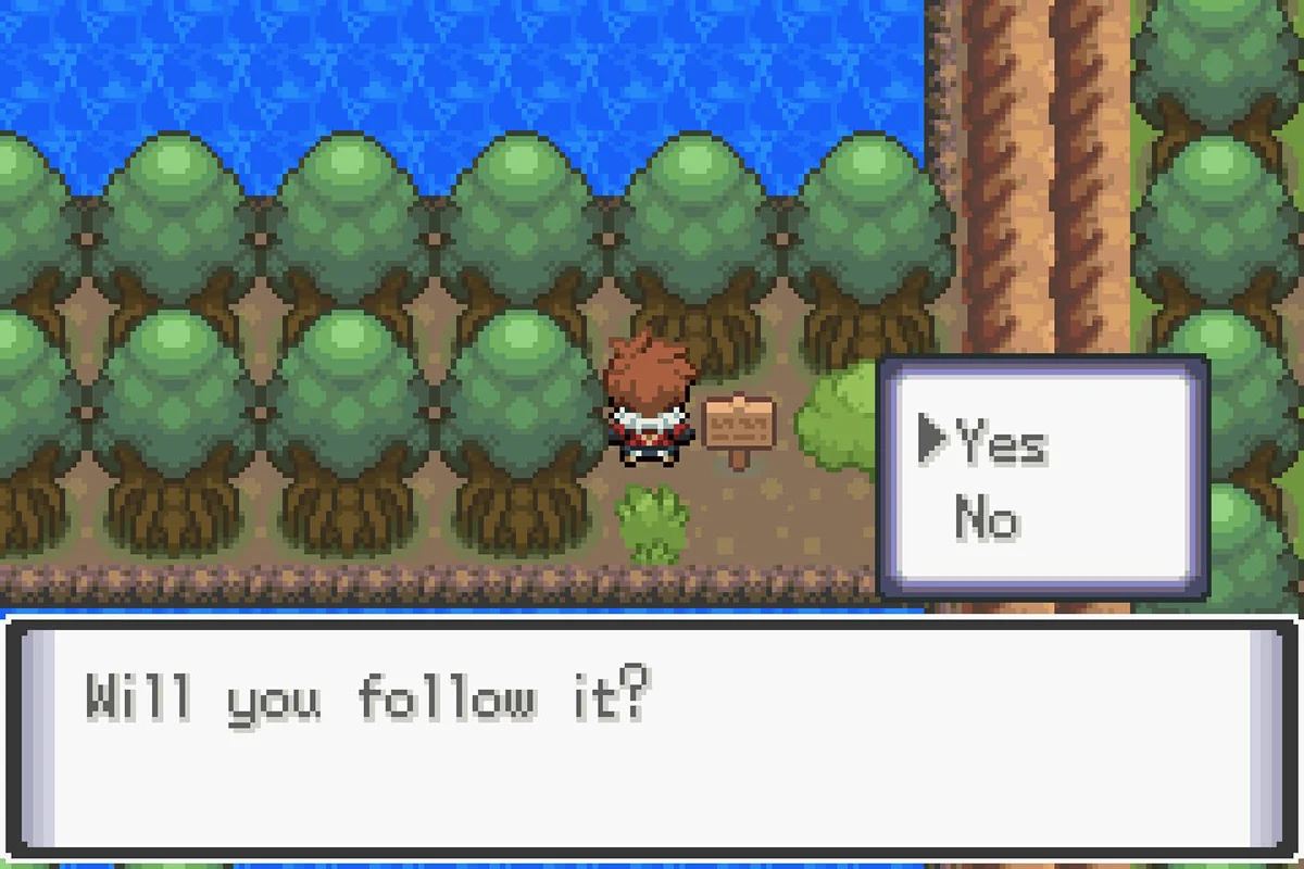 The path leading to the Cootes Bog Raid Den. / Pokémon Unbound