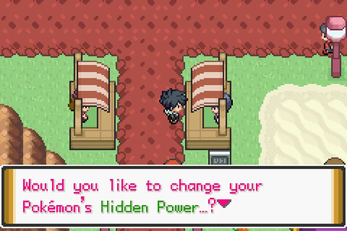 Talking to the Hidden Power Changer. / Pokémon Unbound