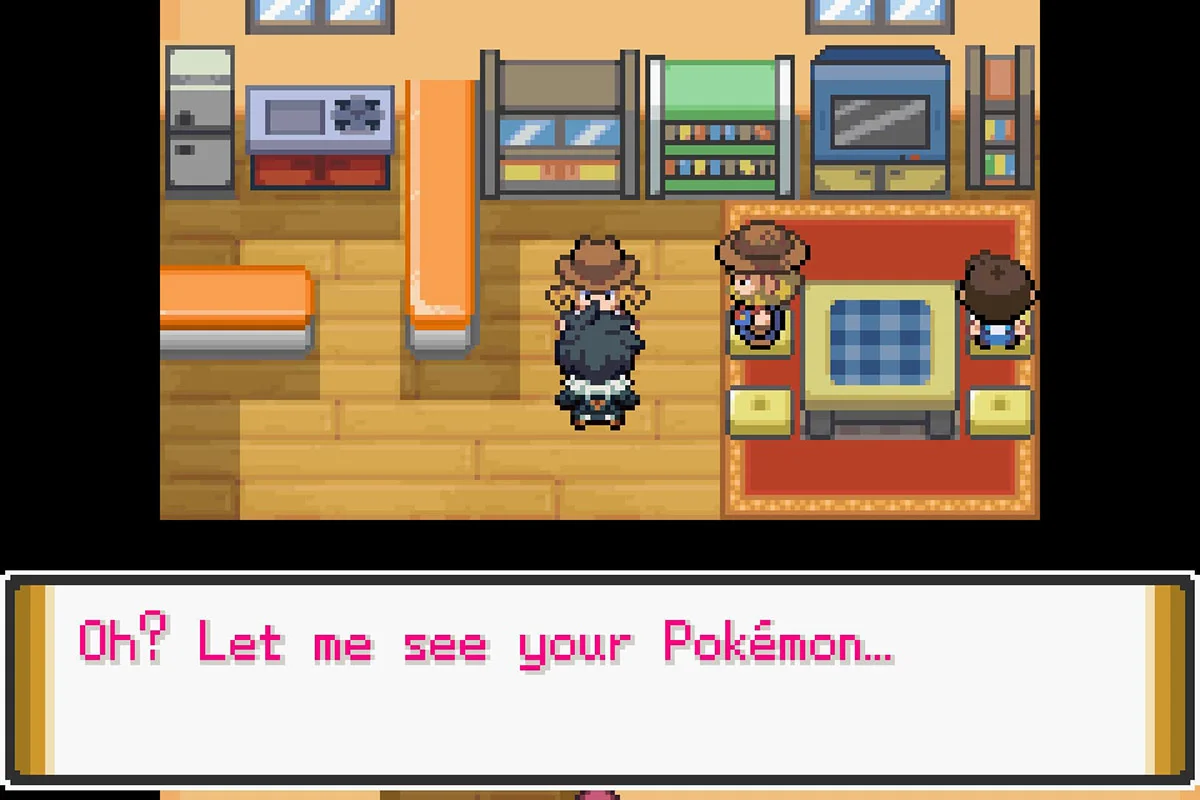 The Happiness Checker’s service. / Pokémon Unbound