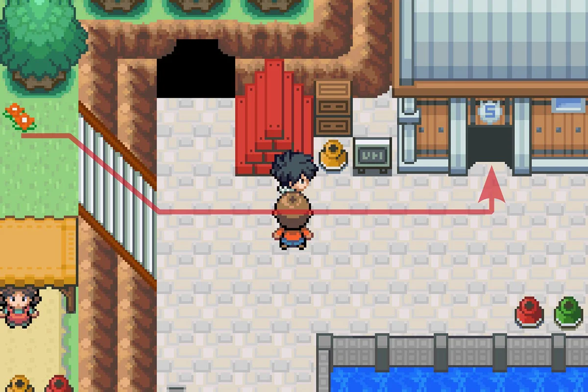 Entering the Shipyard. / Pokémon Unbound