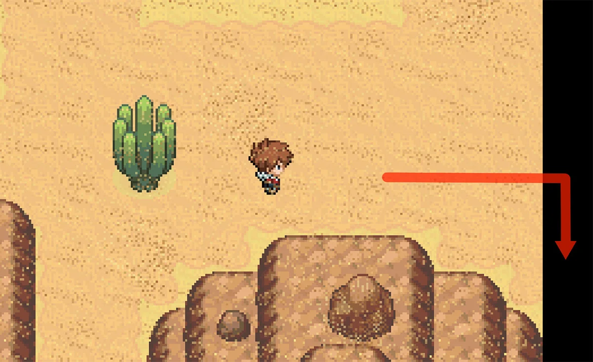 개방된 곳으로 이어지는 길. / Pokémon Unbound