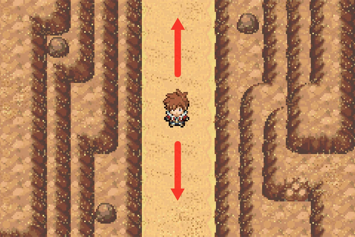 파밍 과정을 반복하는 모습. / Pokémon Unbound