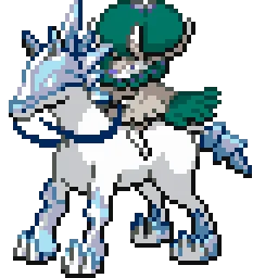 백마탄 버드렉스 Calyrex Ice Rider