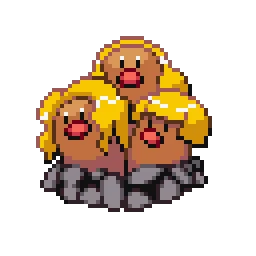 알로라 닥트리오 Alolan Dugtrio