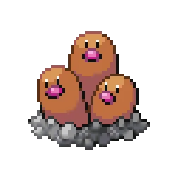 닥트리오 Dugtrio