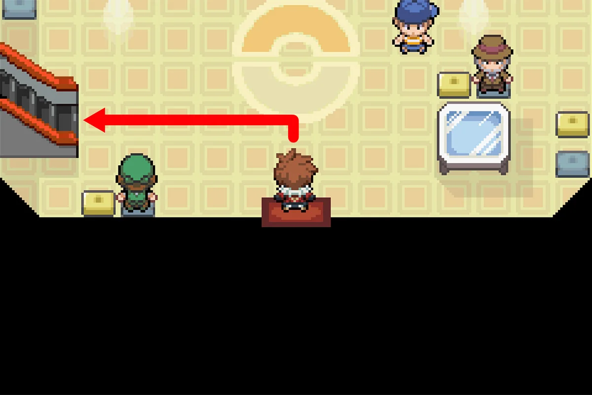 2층으로 가는 길