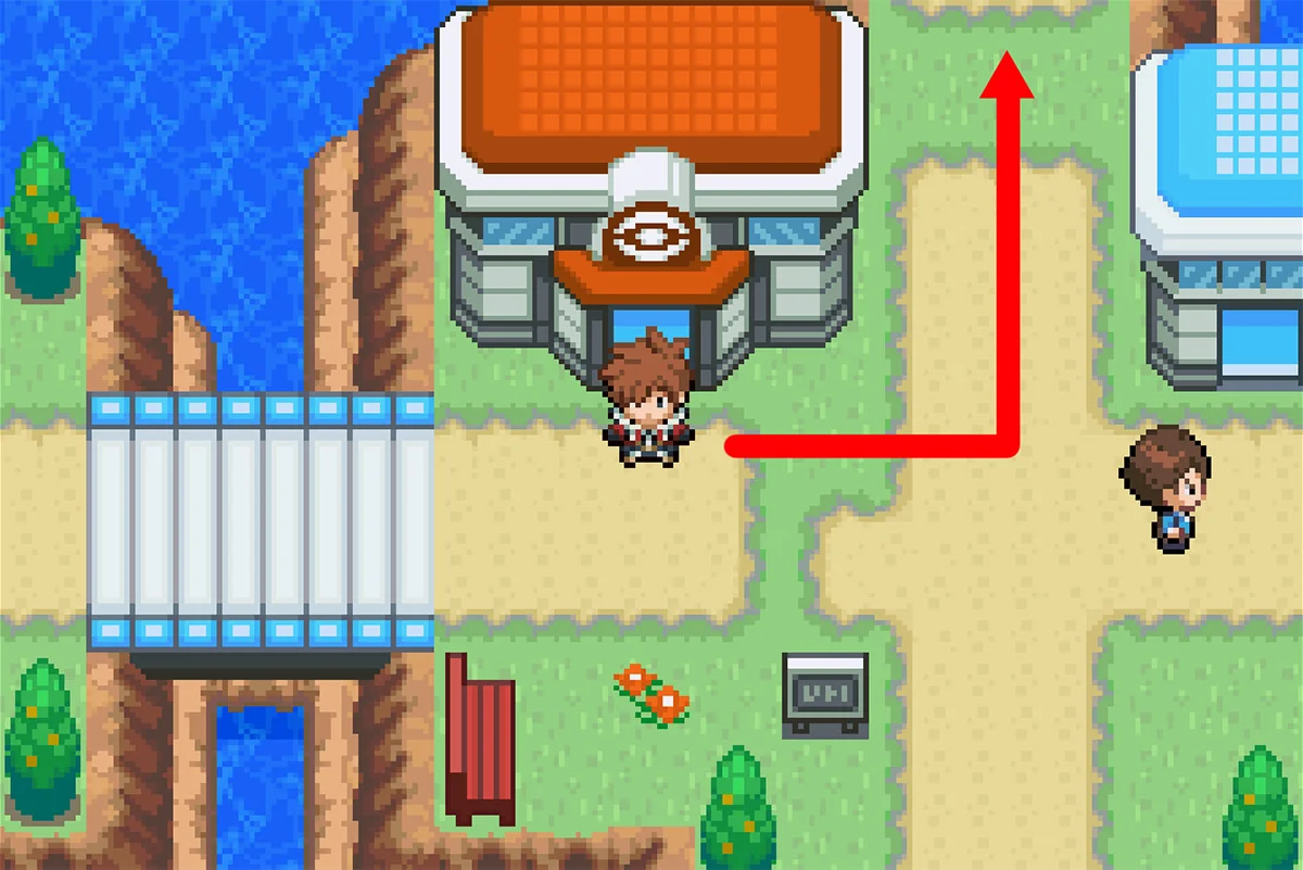 3번 도로로 이어지는 다리로 가는 길