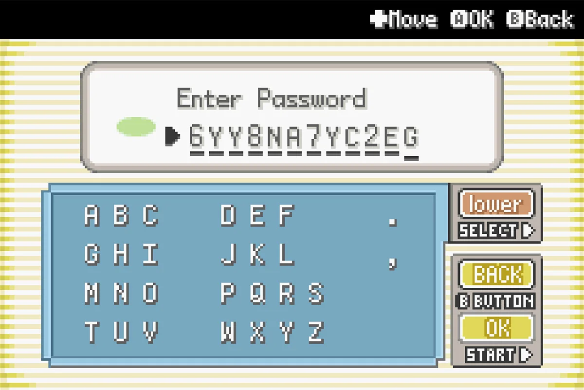 가라르 야도킹을 얻기 위한 코드