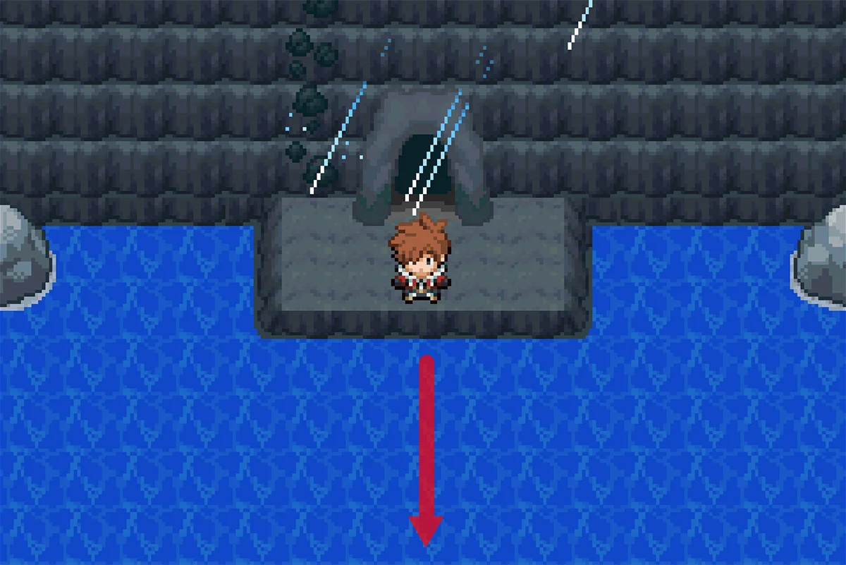 나무 표지판을 향해 이동