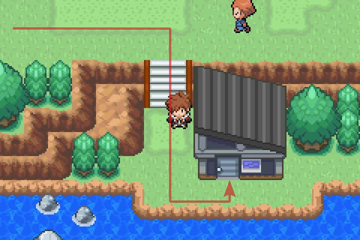 낚시꾼의 집으로 입장.