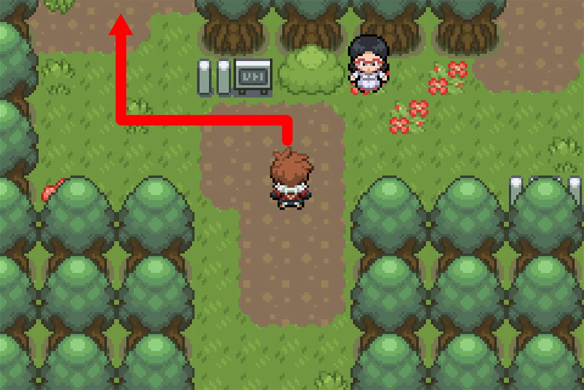 다음 갈림길을 향해 이동