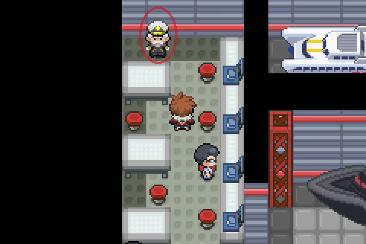 대비 선장에게 접근.