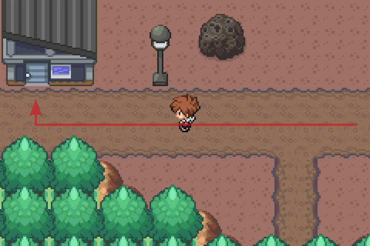 길 끝에 있는 집으로 입장.