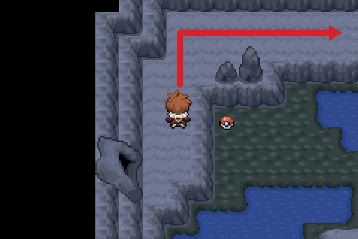 2층으로 가는 사다리로 가는 길