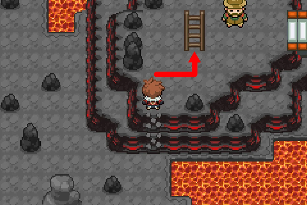 3층으로 가는 사다리