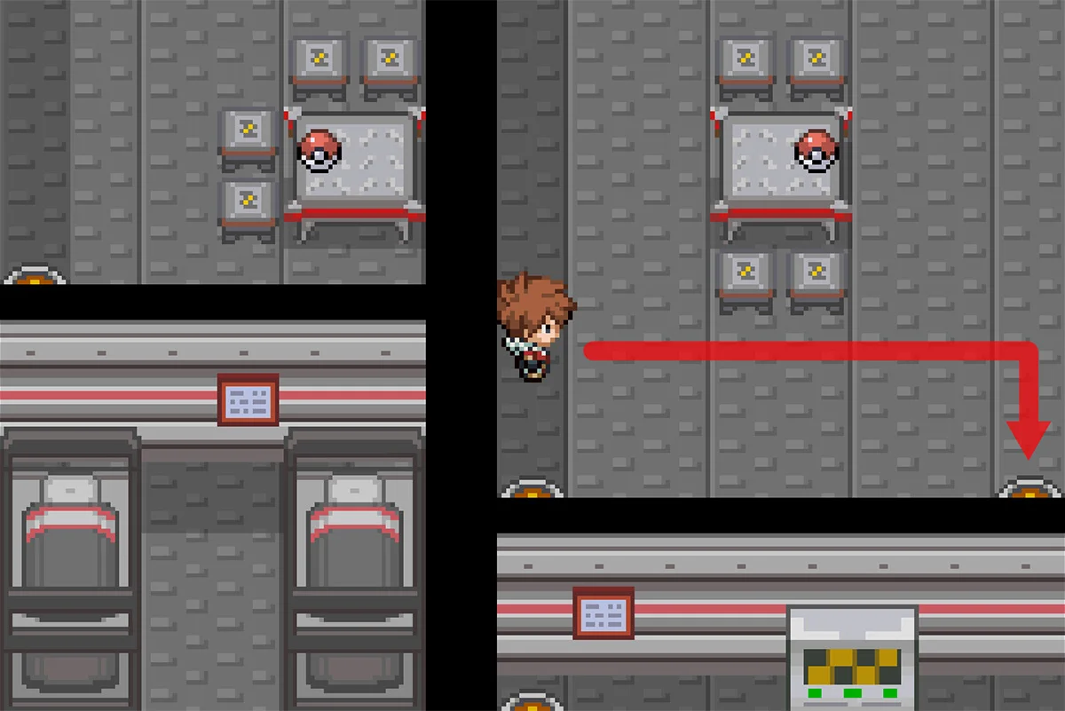 지하 1층 소형 창고로 이동