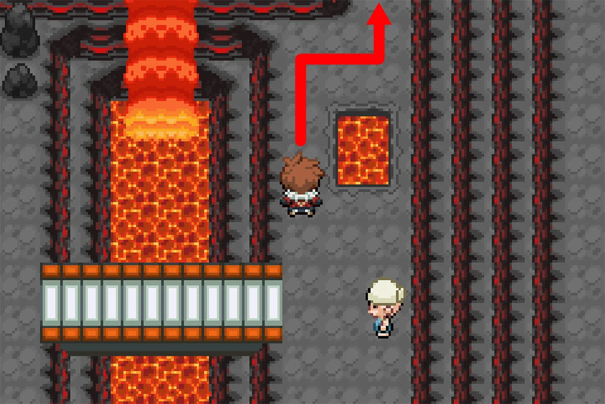 4층으로 가는 사다리로 가는 길