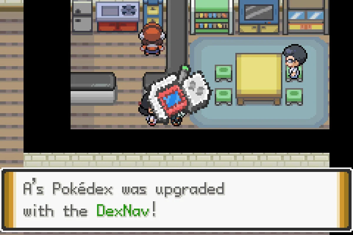 도감을 동굴탐색창으로 업그레이드.