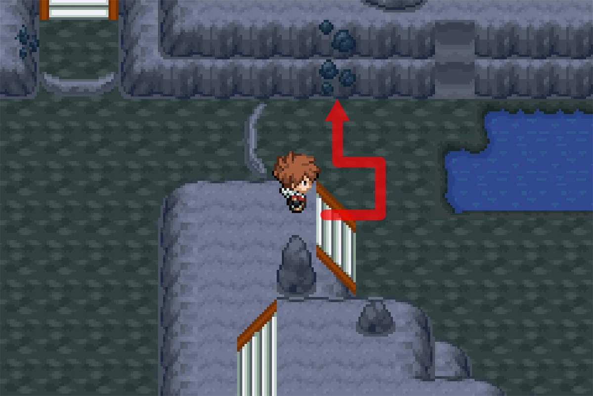 락클라임을 사용하여 다음 구역으로 이동