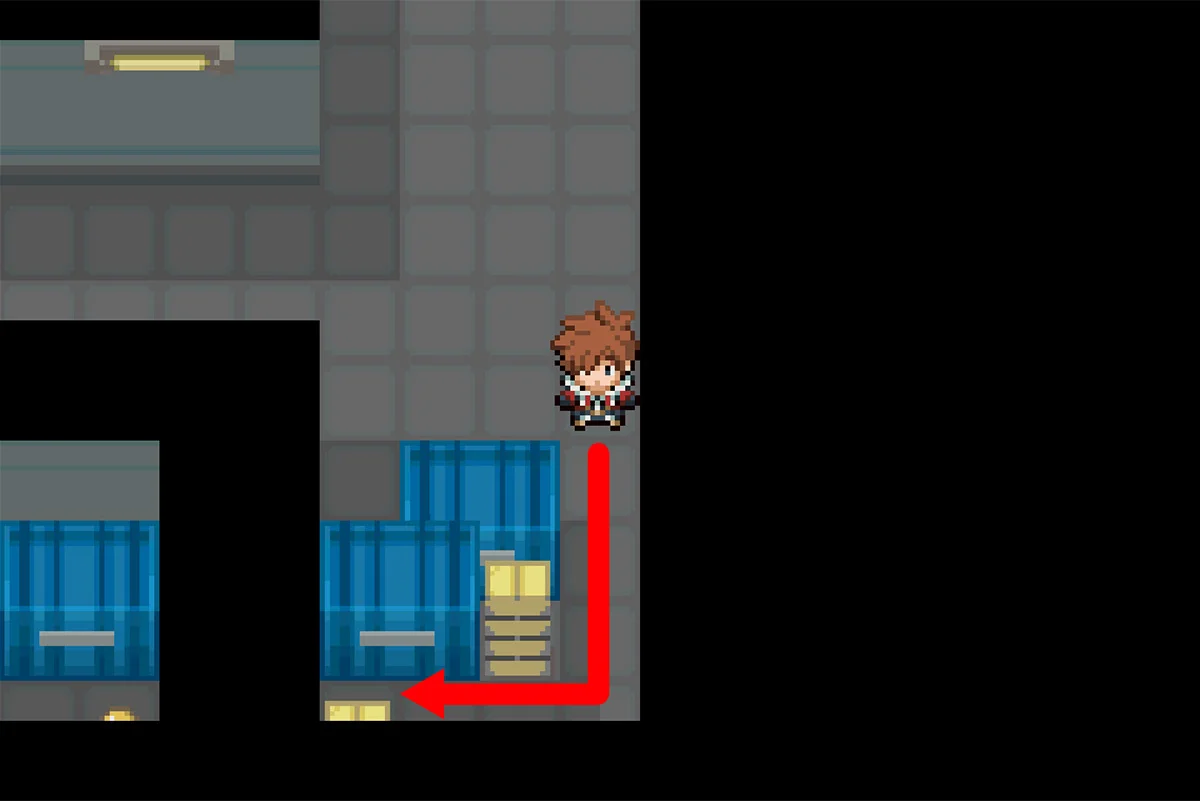 숨겨진 괴상한패치의 정확한 위치