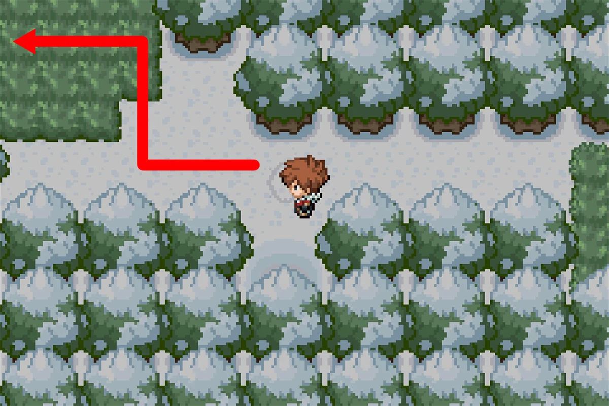 벨 수 있는 나무로 가는 길