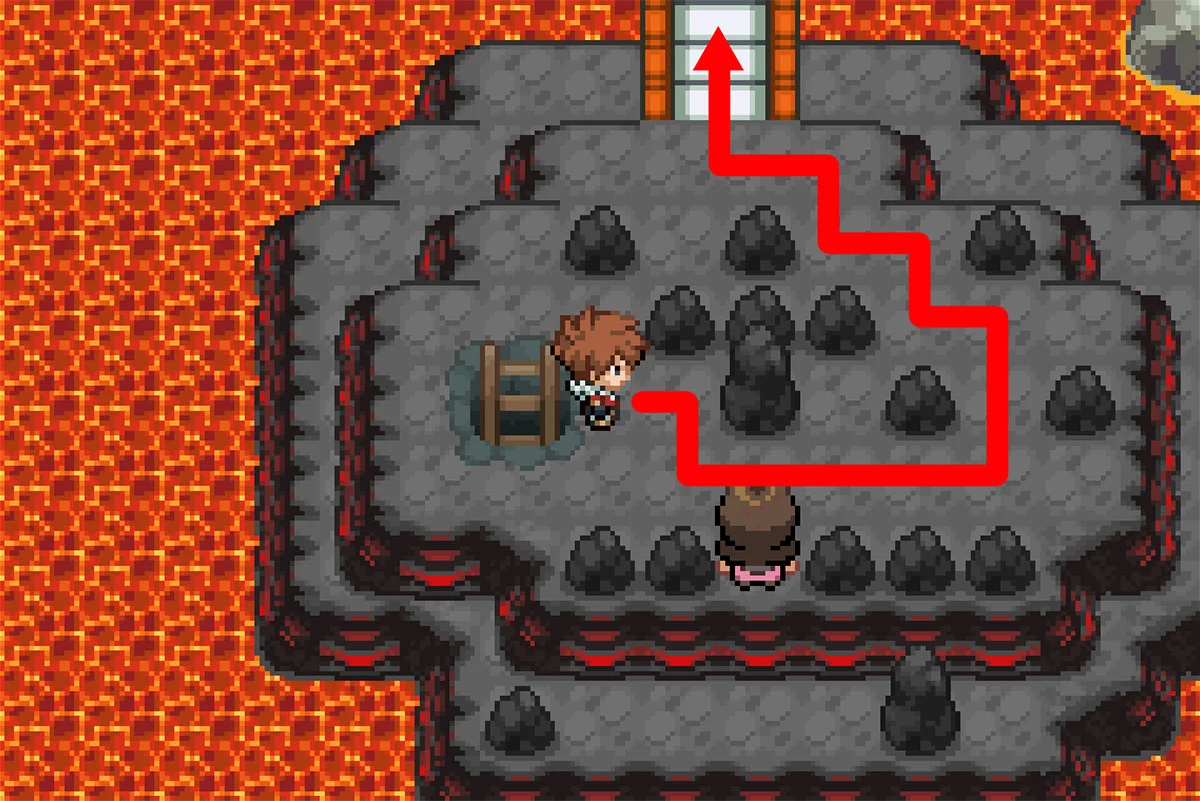 나무 표지판이 있는 갈림길로 가는 길