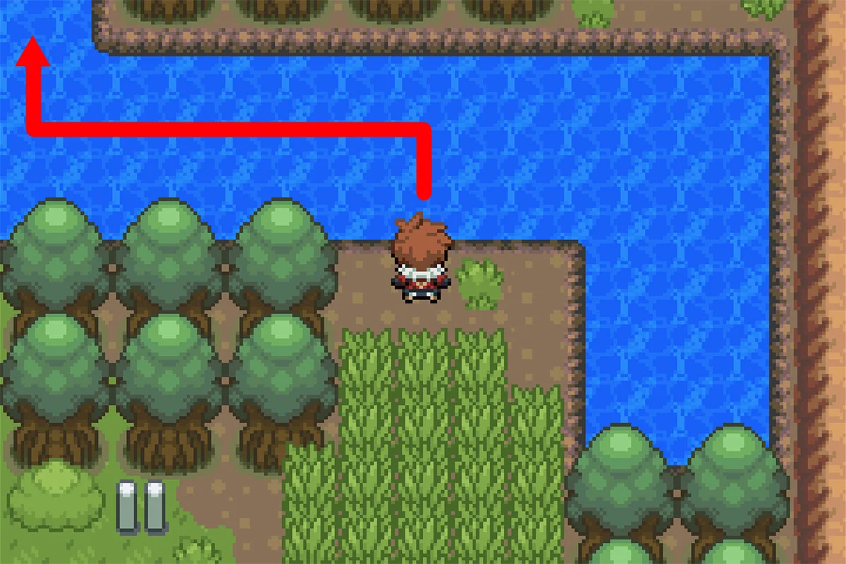 왕의징표석이 있는 위치로 파도타기