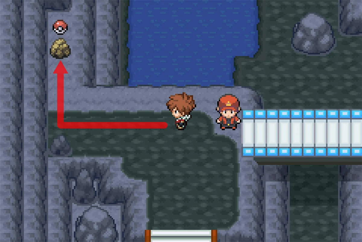 계곡동굴 예리한이빨