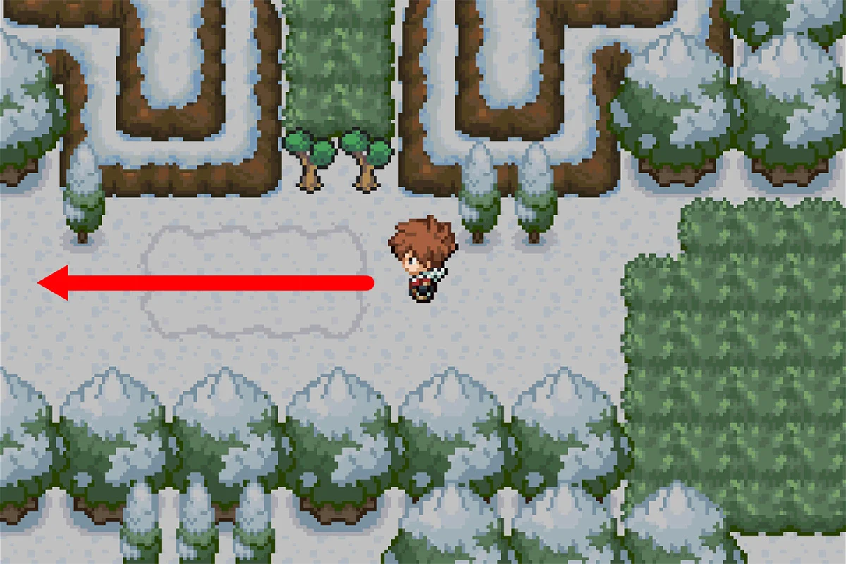 숲 서쪽 끝으로 가는 길