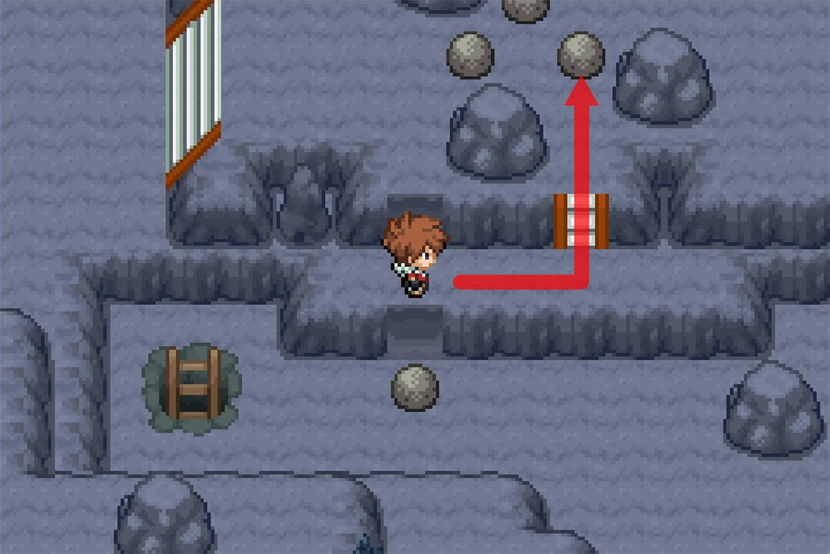 마지막 두 개의 바위 밀기