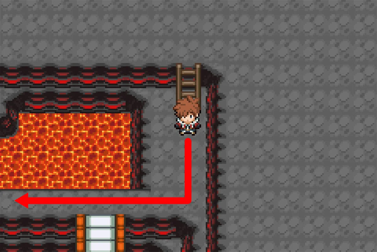 3층 서쪽 구역으로 이동