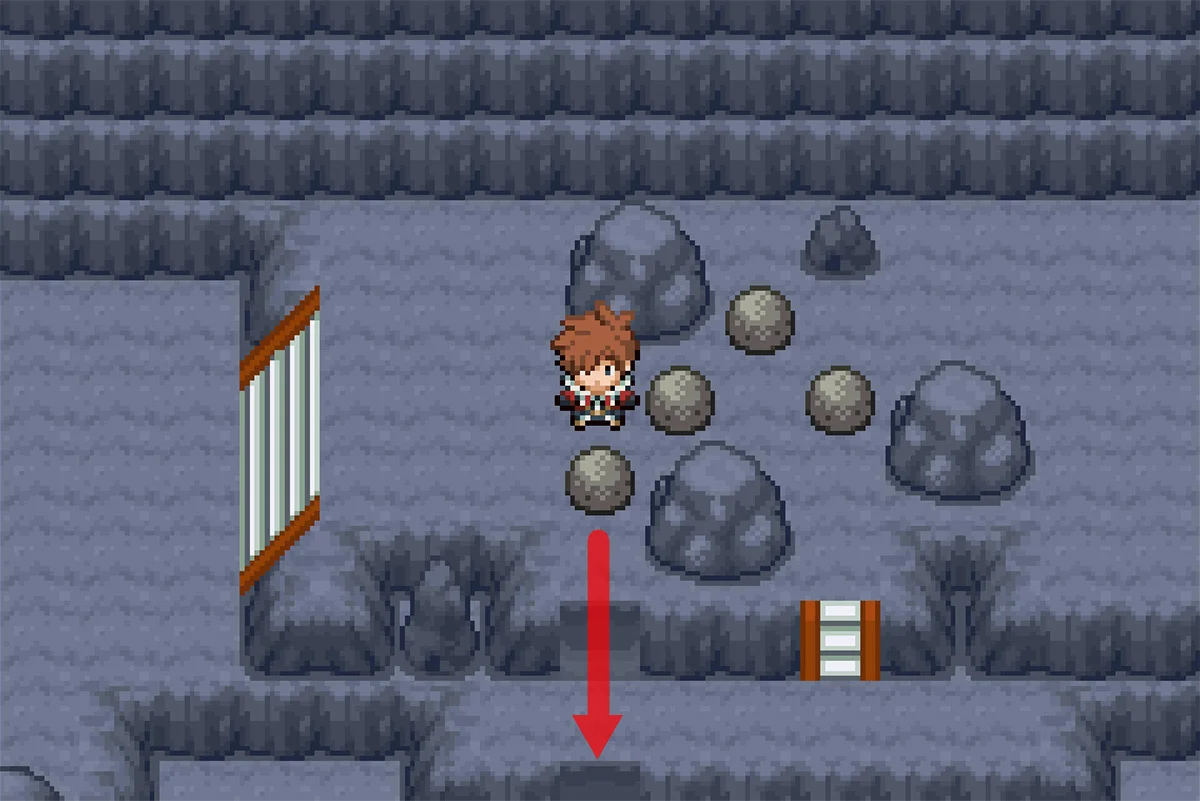 두 번째 바위 밀기