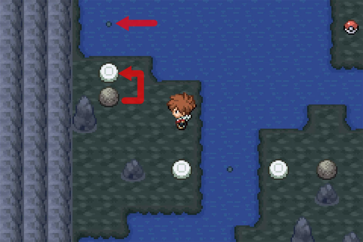 첫 번째 바위 퍼즐 풀기